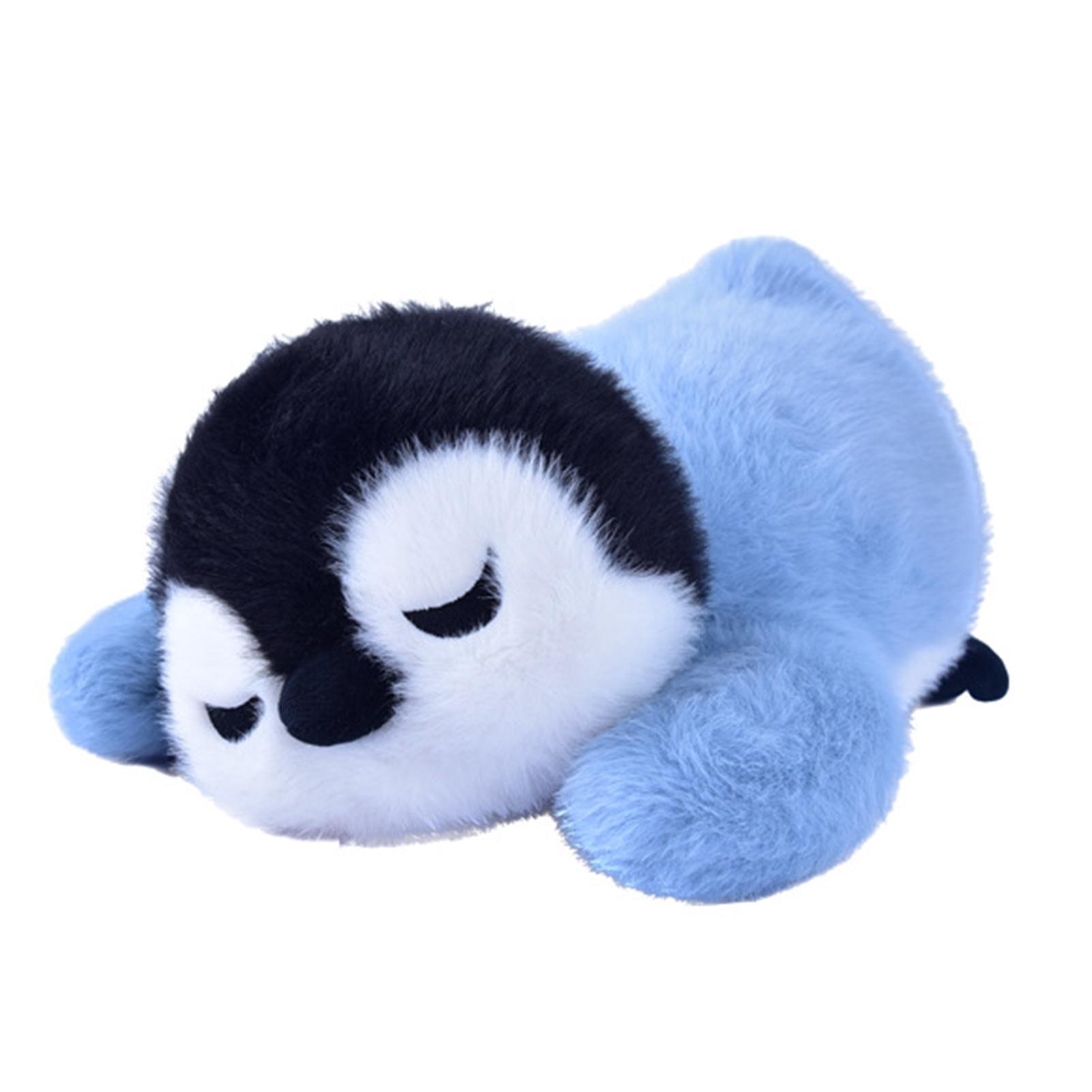 Yamaler Cute Sea Animal Plush Toy Soft Sleeping Stuffed Penguin Whale Bear Plushie Doll Home Decoration Sleeping Pillow Kids Girlfriend Birthday Gi...