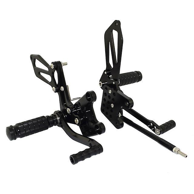 Motorcycle Adjustable Rearset Footrests Foot Peg For Suzuki Sv650 Sv650s Sv650/s Sv1000 Sv1000s Sv1000/s Sv 650 1000 S 19982014 Black