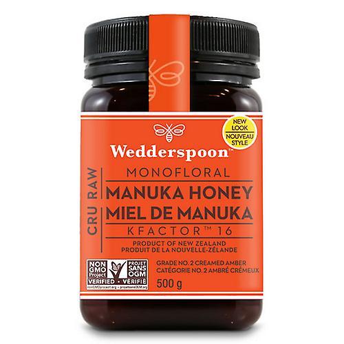 Wedderspoon Raw Manuka Honey Kfactor 16 ,500 Grams