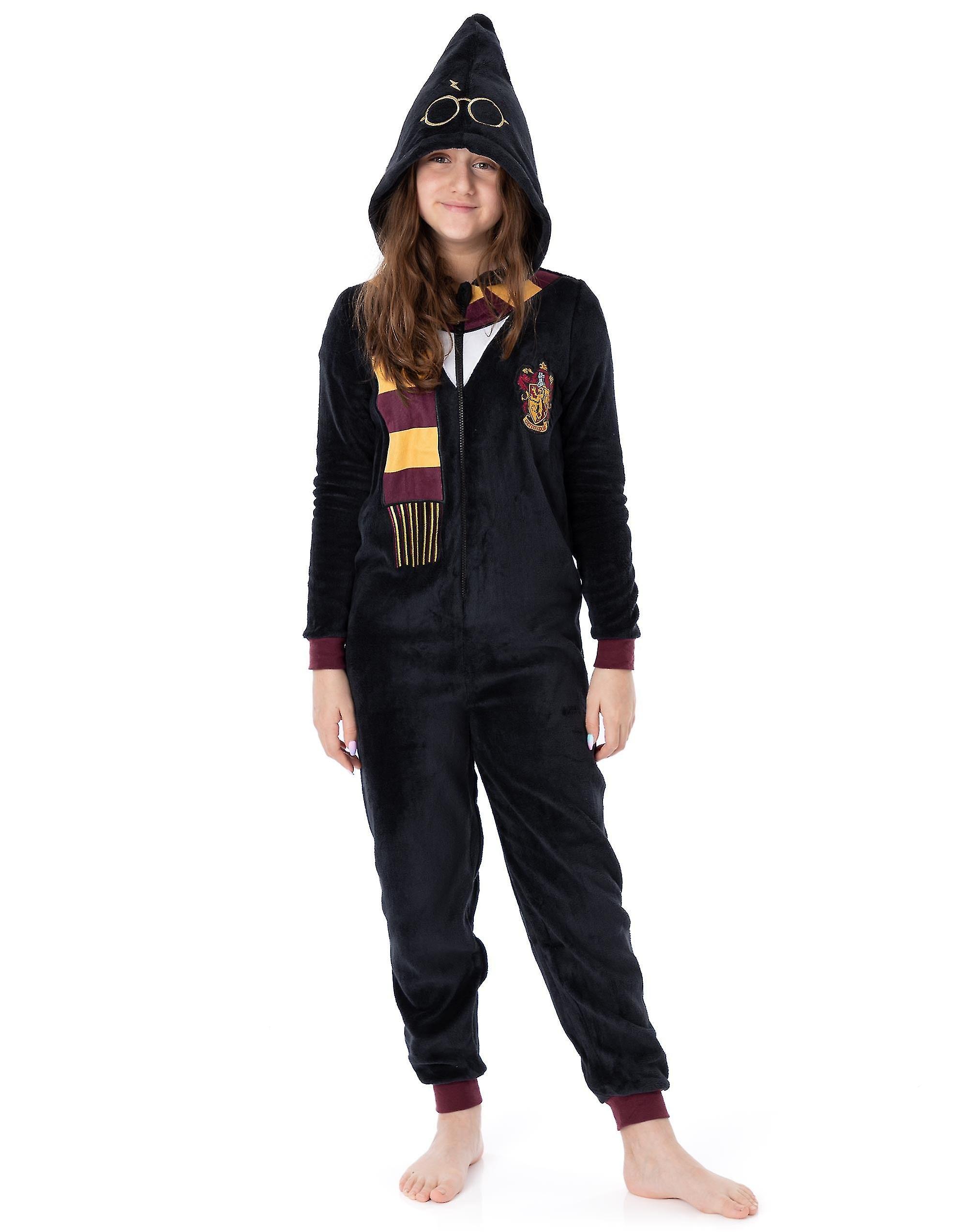 Sanne 2023 Harry Potter Unisex Kids Onesie Black Gryffindor 13-14 Years