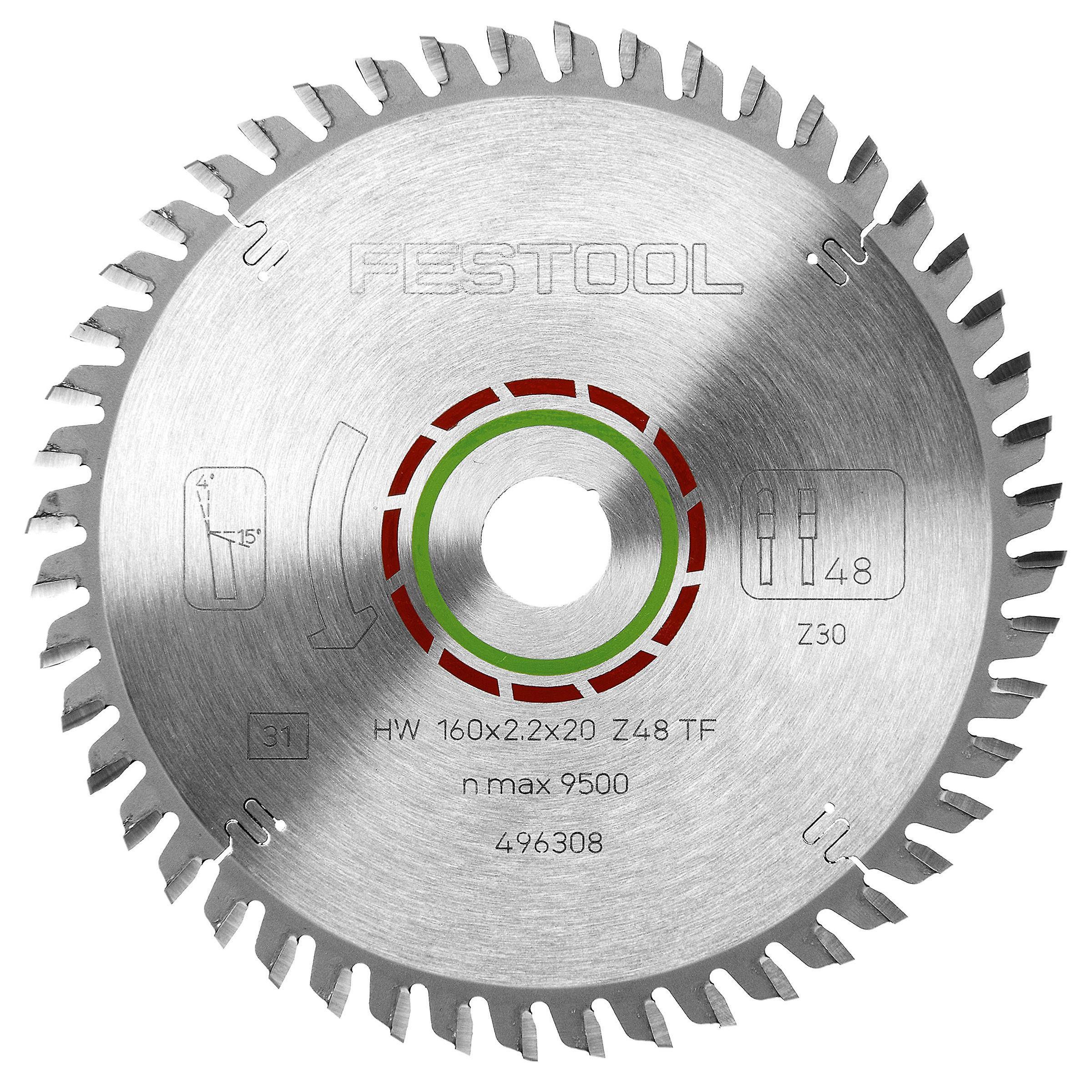 Festool 496308 Special Saw Blade 160mm X 20mm X 48T