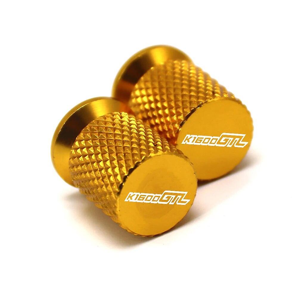 Bicaco For Bmw K1600gt K1600b K1600gtl K 1600 B Gt Gtl Accessories Motorcycle Cnc Wheel Tire Valve Caps Air Stem Cover Plugs K1600GTL Gold