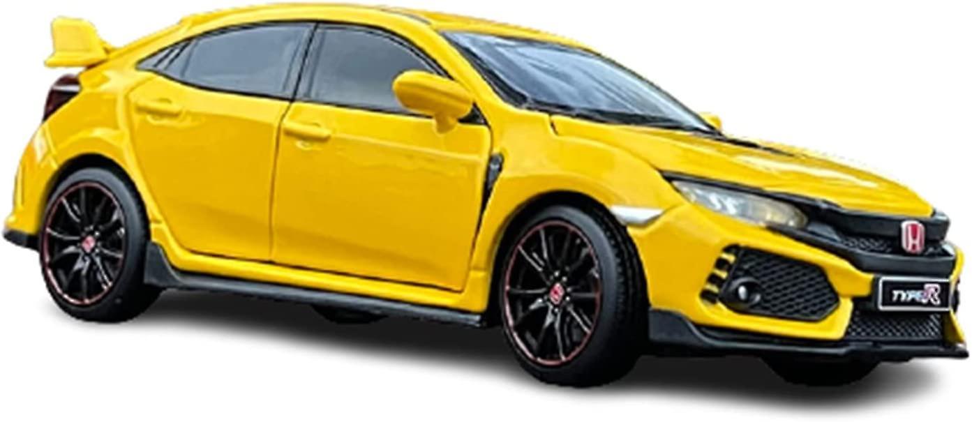 Wjiaer 1/32 For Honda Civic Type R Alloy Car Model Diecasts Metal Toy Sports Car Vehicles Model Simulation Sound Light Collection Kids Gift (color ...