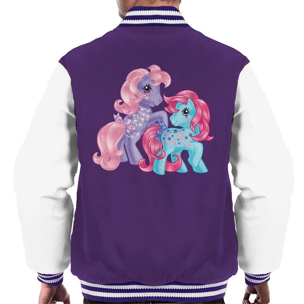 My Little Pony Friendship Men's Varsity Jacket Purple/White Medium