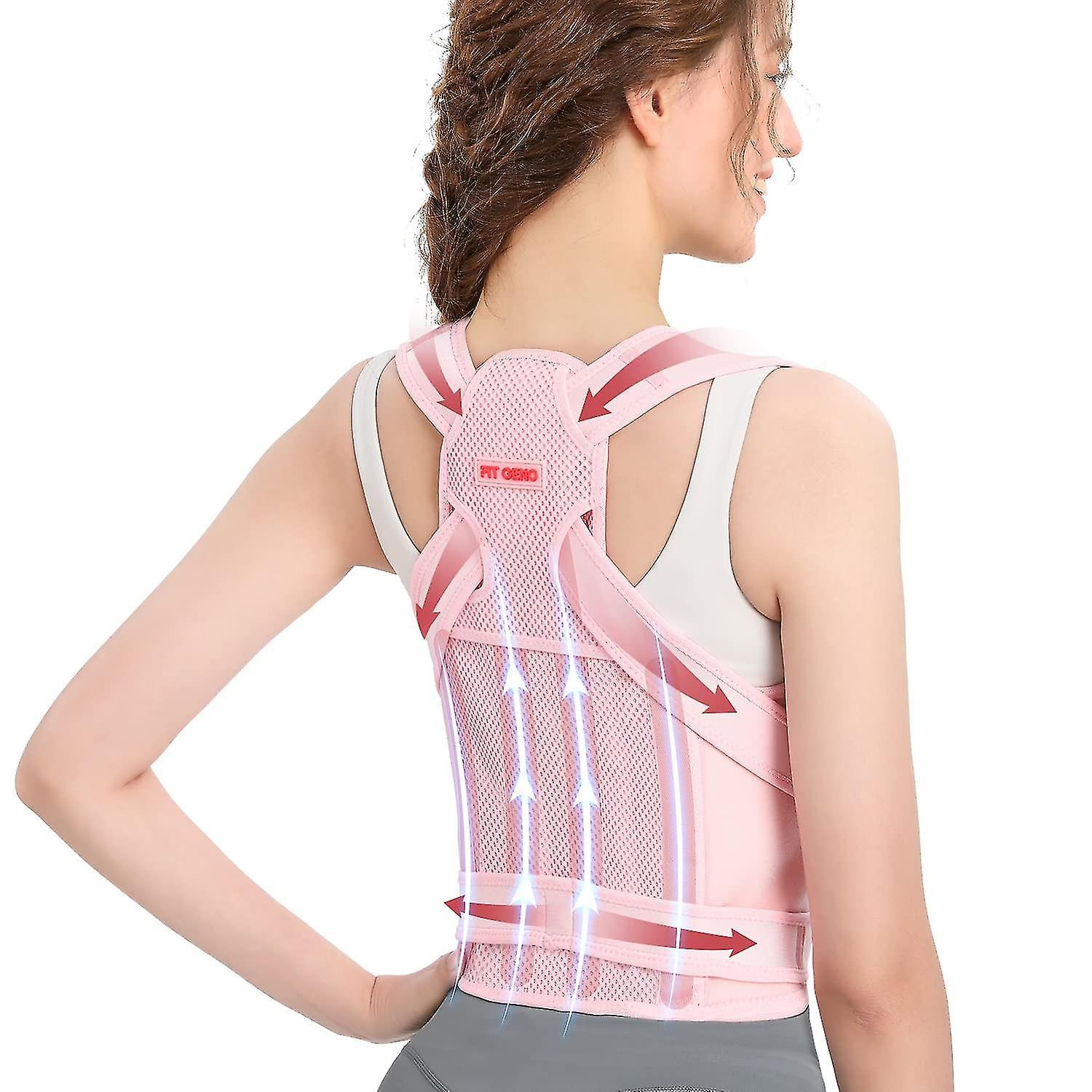 Generic Back Brace And Posture Corrector For Women And Men, Back Straightener Posture Corrector, Scoliosis And Hunchback Correction, Back Pain, Spi...