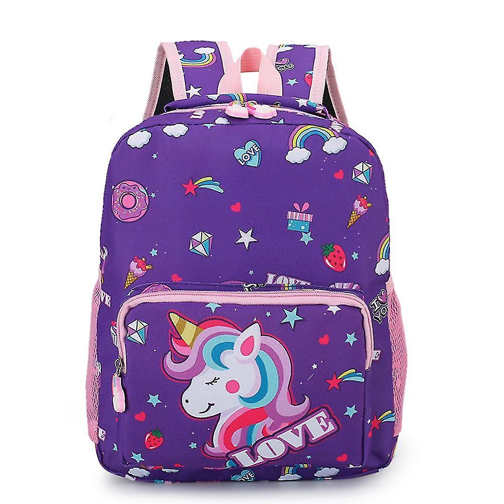 Lequeen Kids Girl Unicorn Backpack School Bag Rucksack