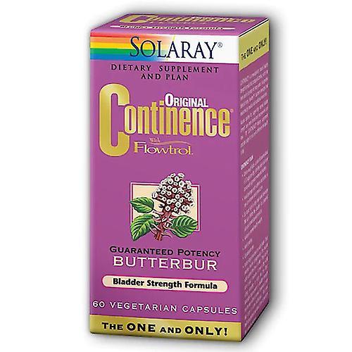 Solaray Continence with Flowtrol, 60 Caps (Pack of 1)