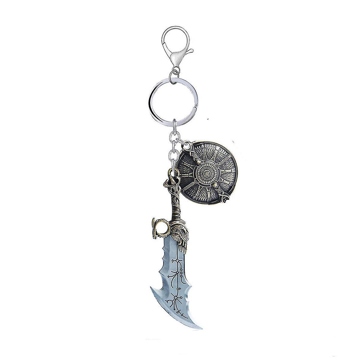 Tikuajgift Chaos Blade God Of War Kratos Anime Key Chain Key Ring Bag Pendant Keyring Christmas Gift