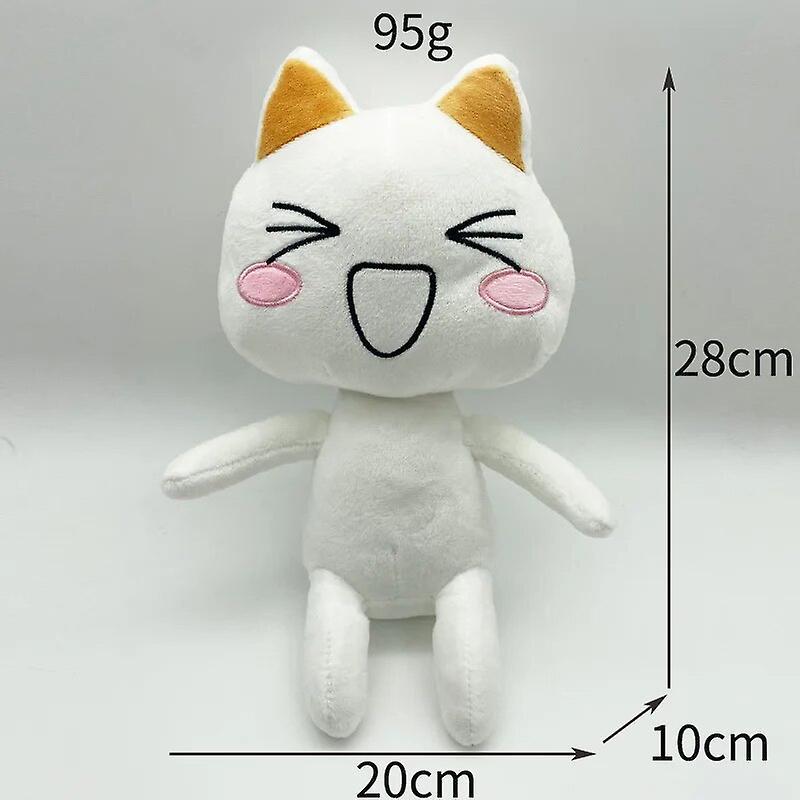 Aintier Kawaii Toro Inoue The Cat Plush Toy Soft Anime Cartoon Animal Doll Room Decorations Birthday Gifts Christmas Gifts for Kids 28cm A