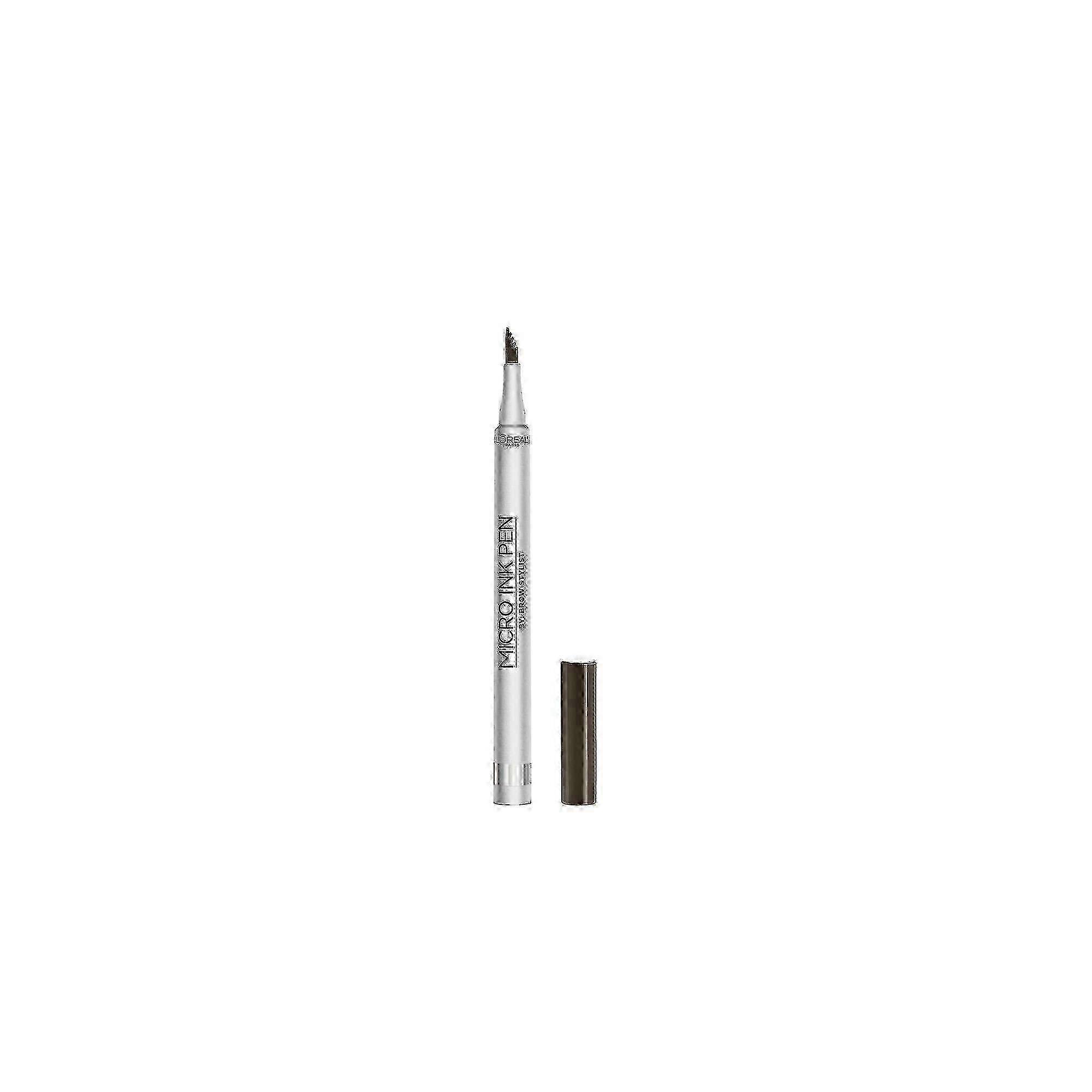 L'oreal Paris Brow Stylist Micro Ink Pen By Brow Stylist, Dark Brunette, 0.033 Fl Oz