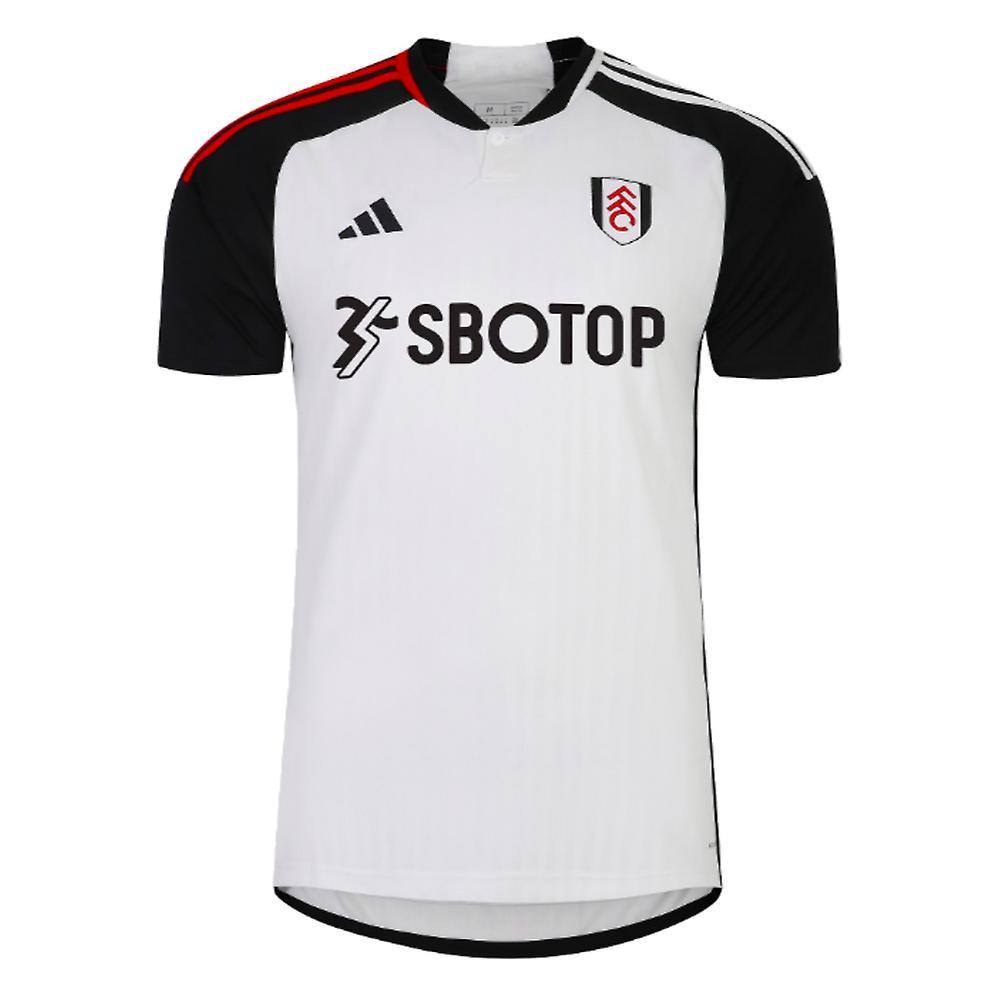 Adidas 2023-2024 Fulham Home Shirt White Medium 38-40 inch Chest