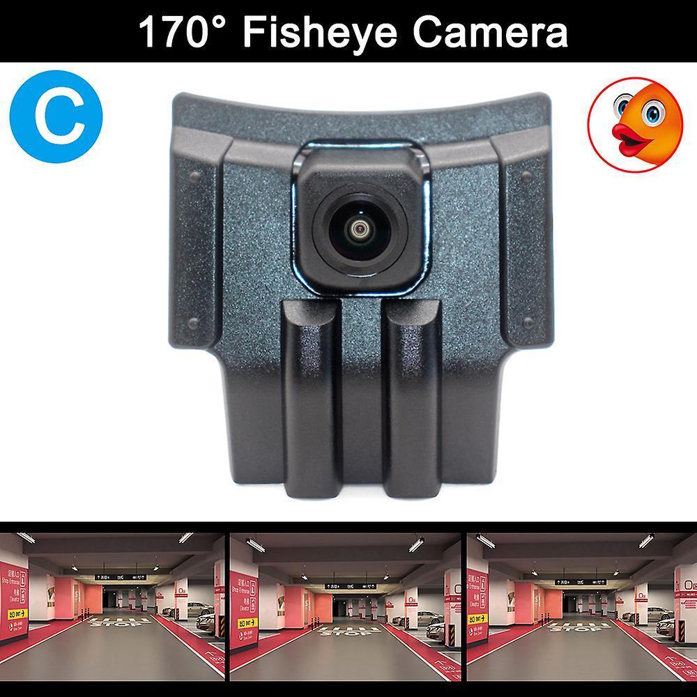 Heedy 180 Deg Fisheye 1920*1080p Car Front View Camera For Toyota Land Cruiser Prado 2018 2019 Prado 150 2020 2021 Front Grille Camera C 170 Degree...