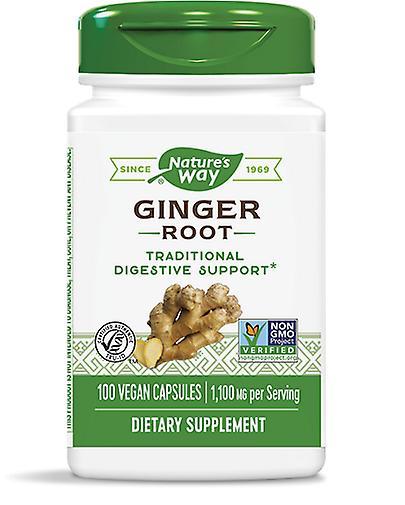 Nature's Way Ginger Root Vegan Capsules