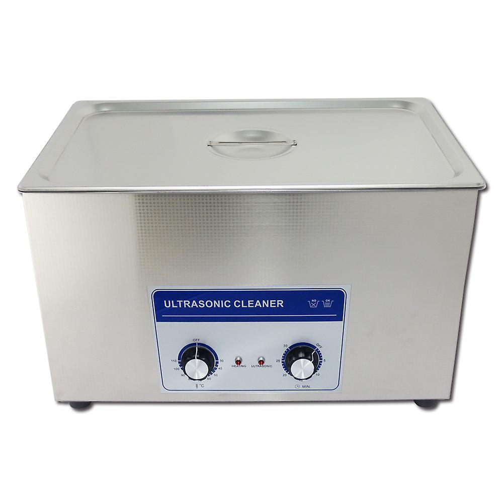 Chengyan 30l  Professional Ultrasonic Cleaner Machine With Mechanical Timer Heated  Stainless Steel Cleaning Tank 110v/220v