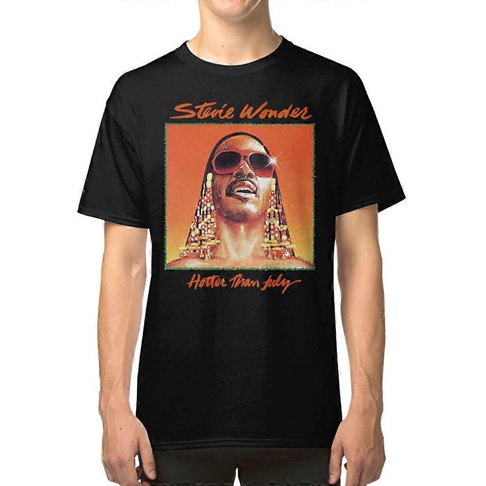 RockShark Stevie Wonder T-shirt Black M