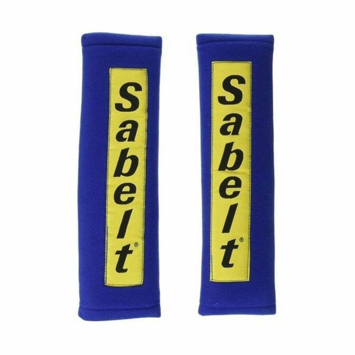 Sparco Seat Belt Pads Sabelt F1 Nomex Zip fastener (2 uds) Blue