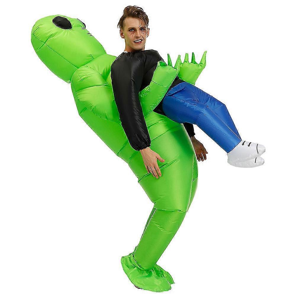 Generic Alien Inflatable Suit Alien Monster Inflatable Costume For Adult 1 pc