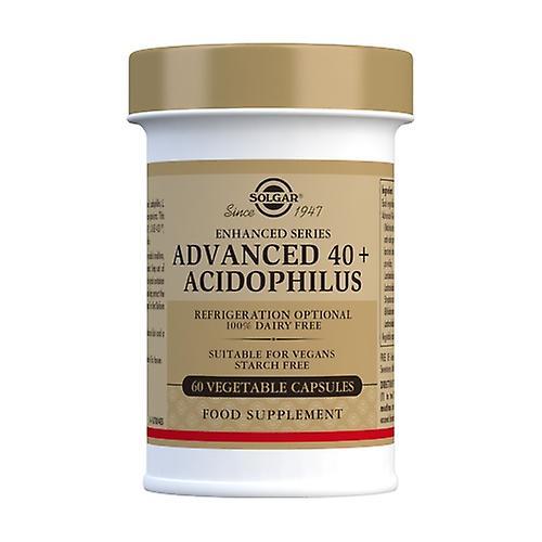 Solgar Acidophilus advanced 40+ vegan probiotic 60 vegetable capsules