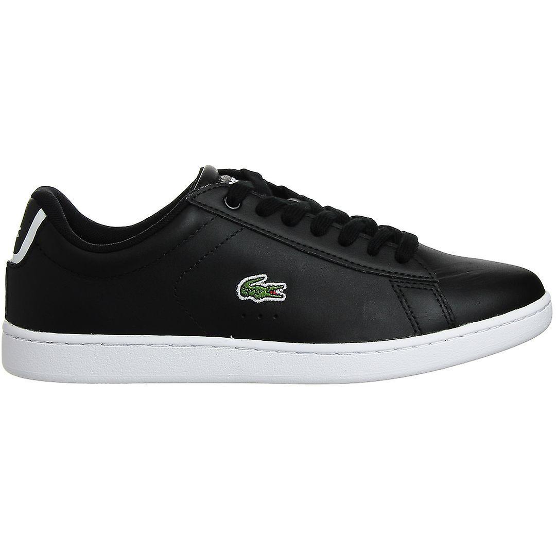 Lacoste Carnaby Evo BL 1 SPW  Black Smooth Leather Womens Trainers 32SPW0132 024 UK 5.5 EU 39 US 7.5