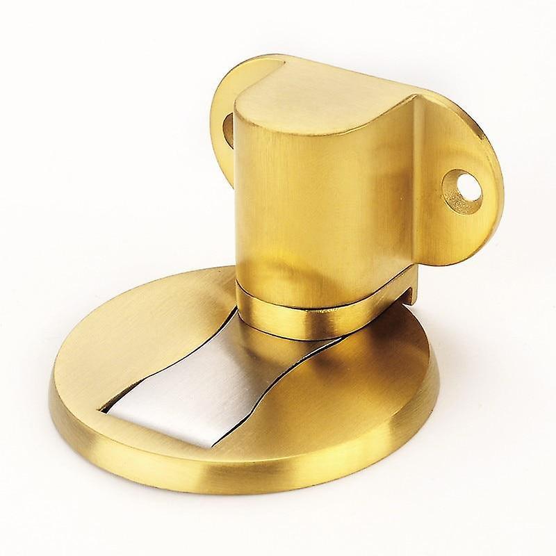 Slowmoose Kak Stainless Steel Magnetic Door Stopper Adjustable Holder Adjustable Gold