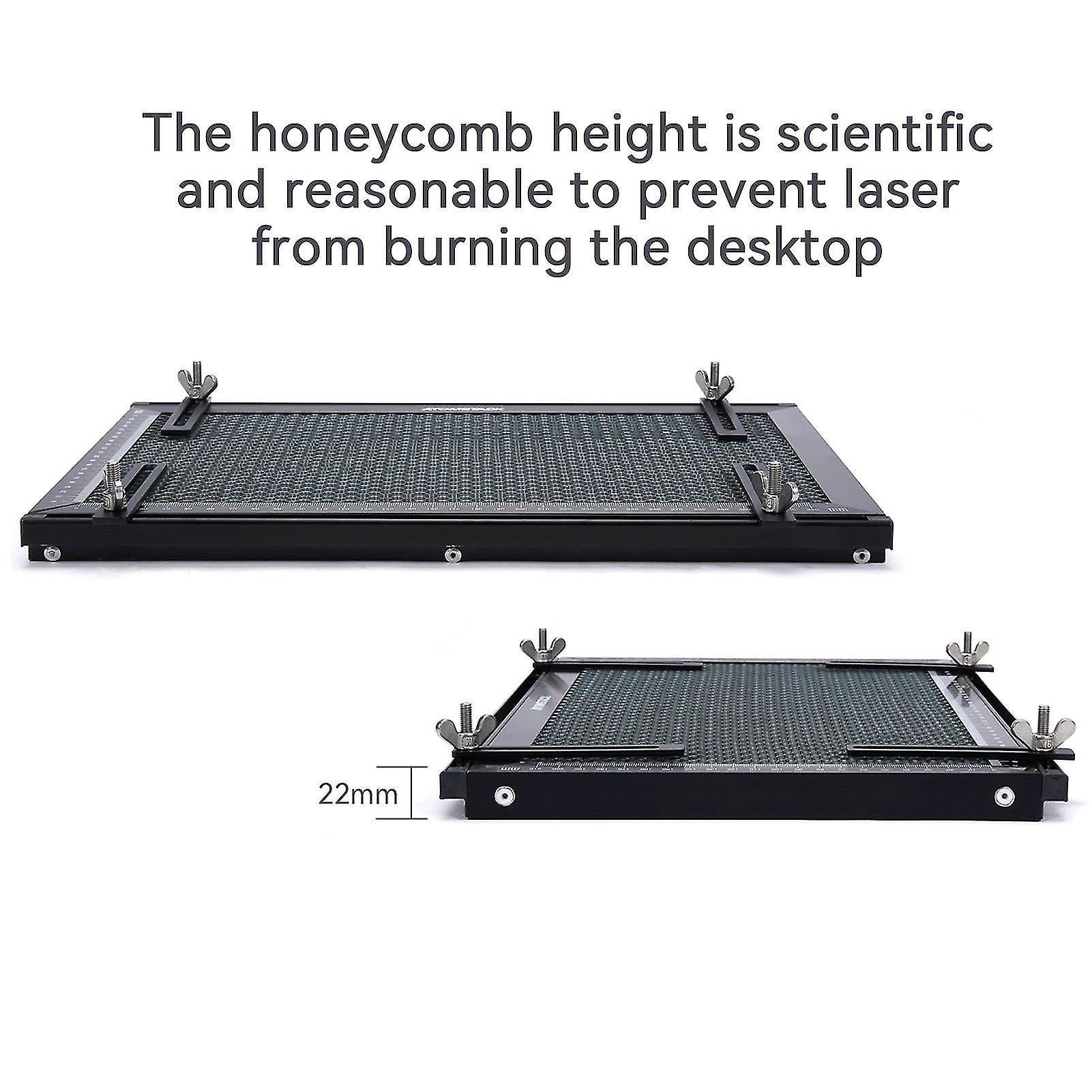 ffzzbg Atomstack S10 Pro Laser Engraver Honeycomb Working Table Metal Structure Steel Panel Board Platform With Measurement 380 X 284mm