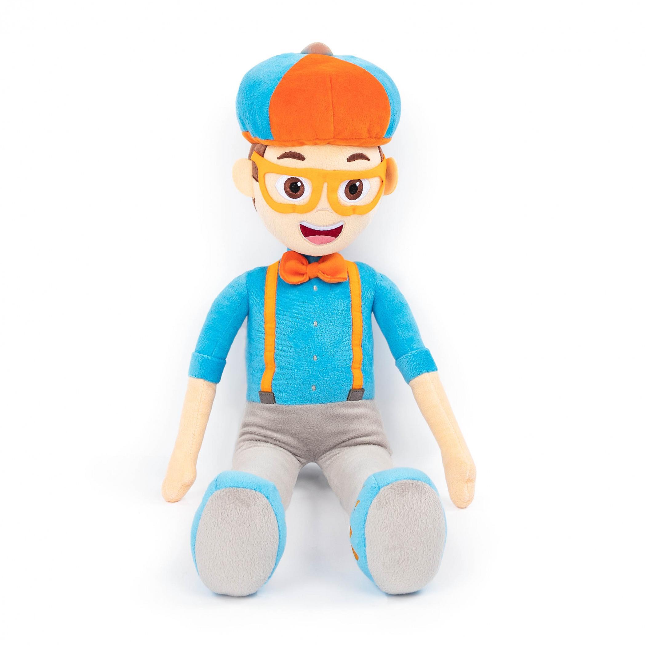 Famous Brands Blippi Plush Stuffed Pillow Buddy Multi-Color