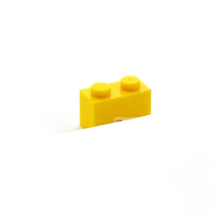 Slowmoose Building Blocks - Thick Figures Bricks Yellow 100pcs