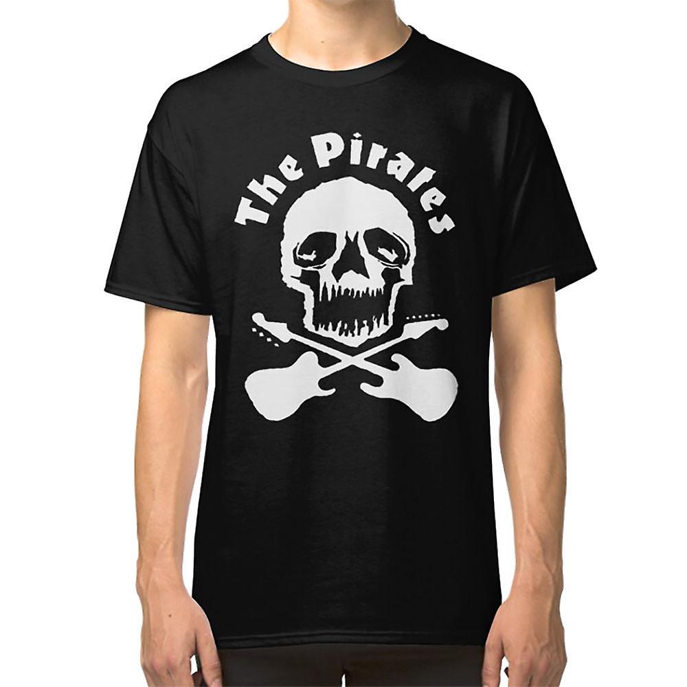 RockShark The Pirates t shirt band punk T-shirt black XL