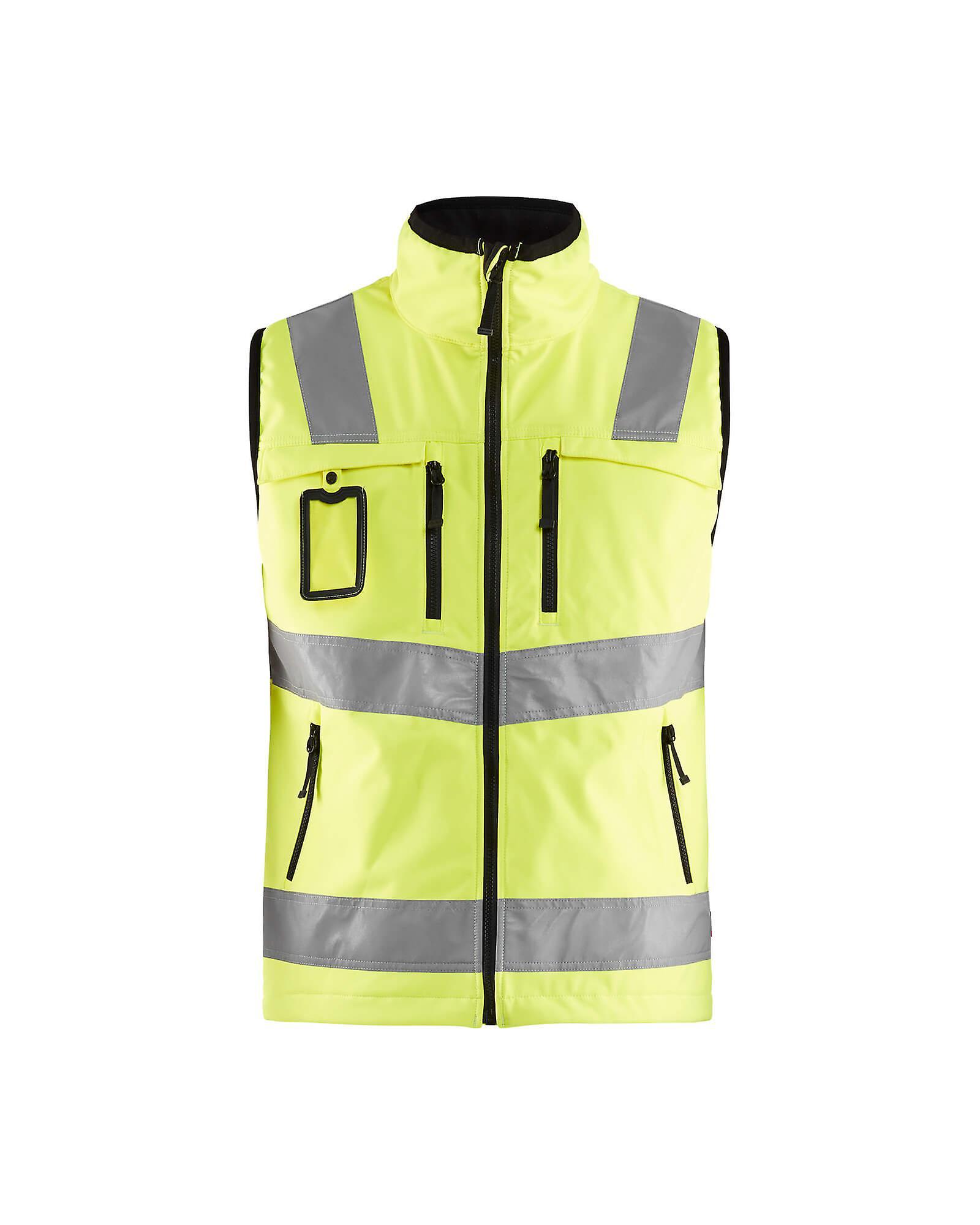 Blaklader 3049 softshell vest hi-vis - mens (30492517) Yellow Xs