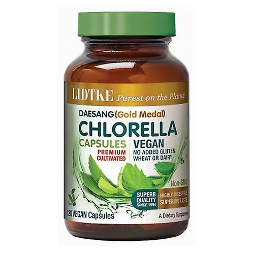 Lidtke Chlorella Capsules, 120 Caps (Pack of 1)