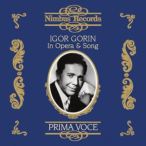 Nimbus Records Igor Gorin - Prima Voce: In Opera & Song  [COMPACT DISCS] USA import