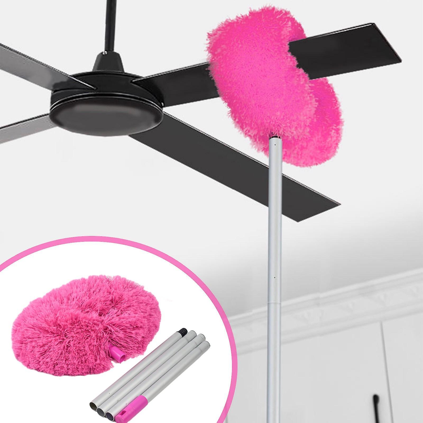 Baodan Ceiling Fan Duster-Dusters For Cleaning- Microfiber Duster With Extension Pole 47 Inches- Duster For Cleaning Ceiling Fan- High Ceiling- Fur...