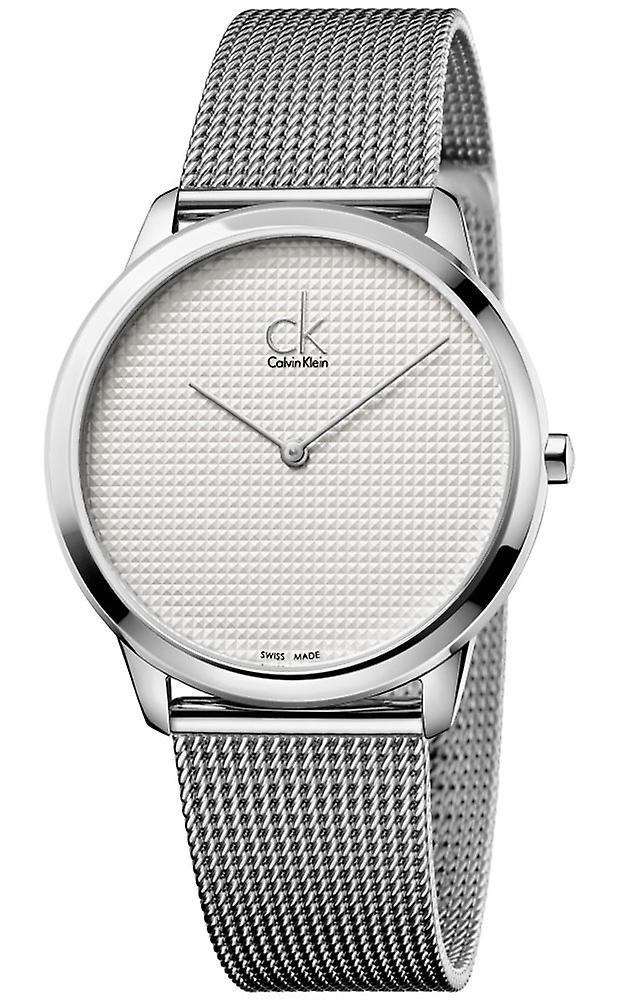 CK Calvin Klein K3m2112y Silver Dial Men's Watch One Size