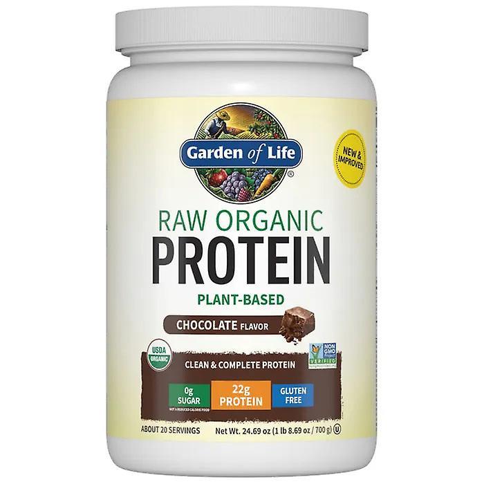 Garden Of Life Raw Organic Plant Based Protein Powder Chocolate 660gms