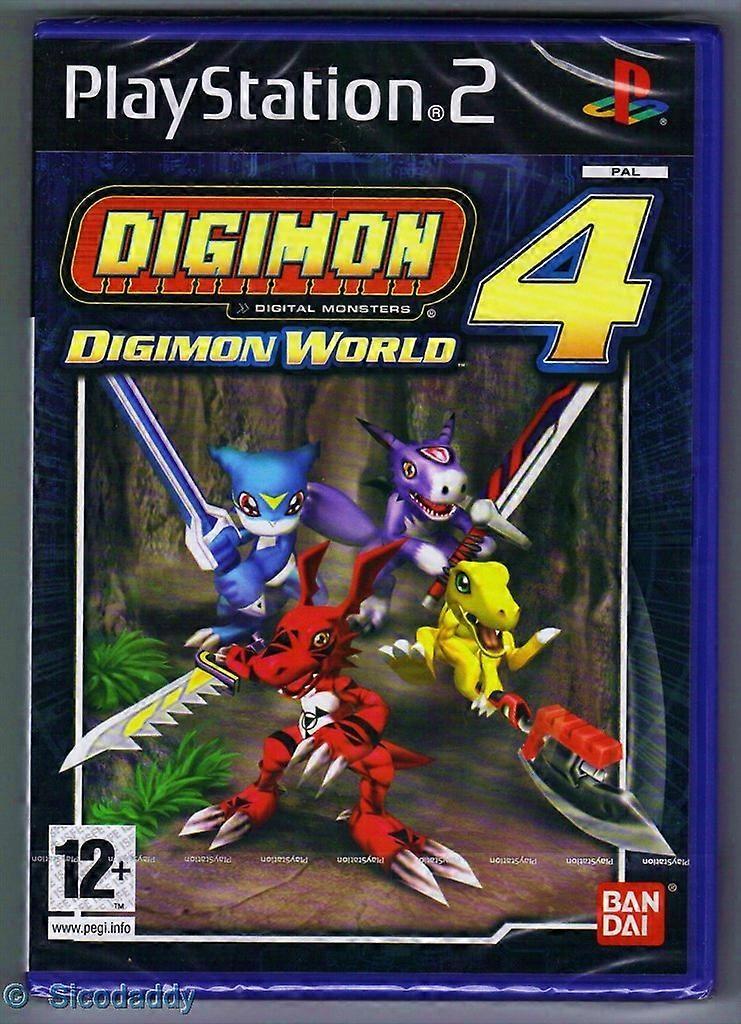 PlayStation 2 Digimon World 4 (PS2) - PAL - New & Sealed