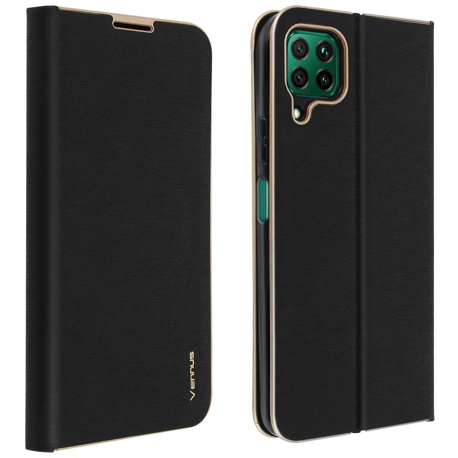 Avizar Back Cover for Huawei P40 Lite with support function - Black