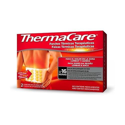 Thermacare Therapeutic thermal patches lumbar and hip area 2 units