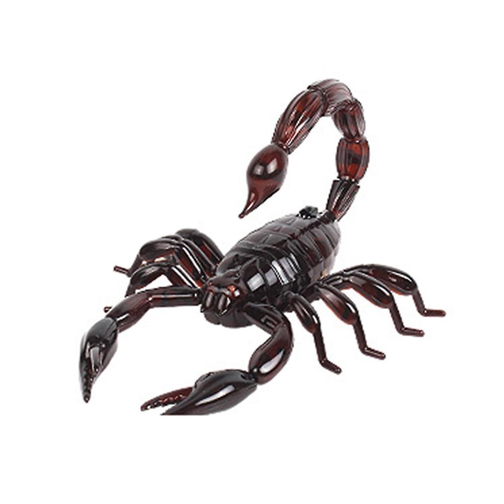 Haloppe Creative Scorpion IR Infrared Remote Control Critter Children Christmas Gift Toy Black