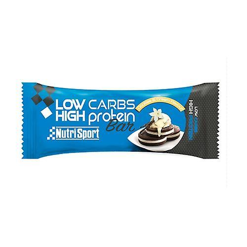 Nutrisport Low Carbs High Protein Bar (Cookies Flavor with Cream) 1 bar of 60g (Cookie)