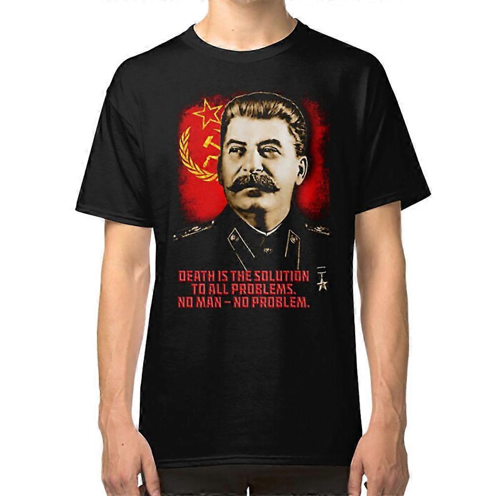 RockShark Allied Nations - Joseph Stalin T-shirt black XXXL