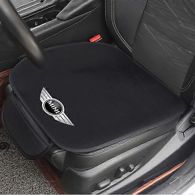 1pcs Car Seat Cushion Non-Slip Cover Velvet Plush For Mini Cooper Countryman Clubman F54 F56 F55 F60 R60 R61 Accessories Main driver 1pcs