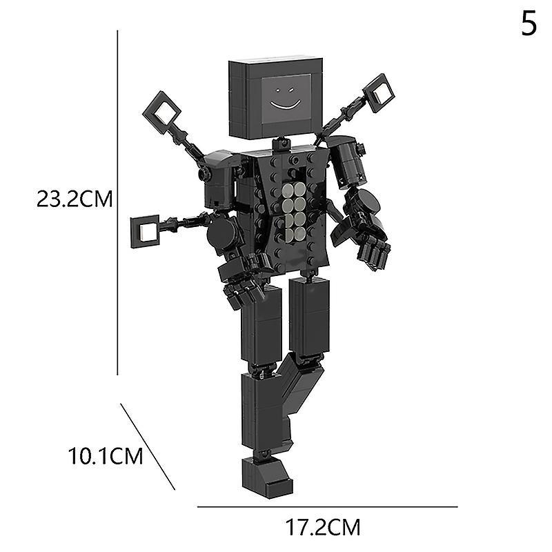 Unbrand Skibidi Toilet Man Vs. Monitor Building Blocks The Audio Man And Camera Man Toys K5 1 pc