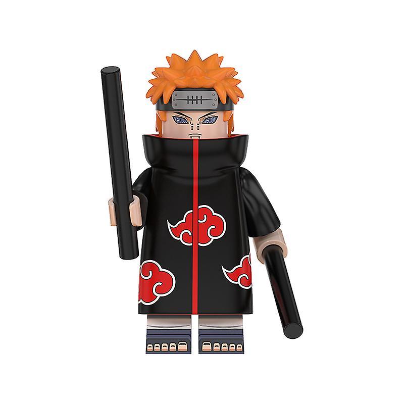 Unbrand 8pcs Minifigures Naruto Comic Collectible Building Blocks Toys For Kids Multicolor 8 Pcs