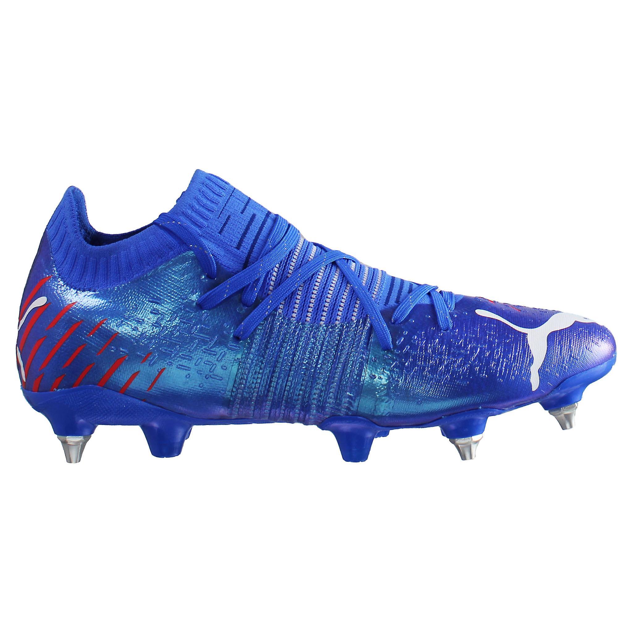 Puma Future Z 1.2 MxSG Lace-Up Blue Synthetic Mens Football Boots 106479_01 UK 6 EU 39 US 7