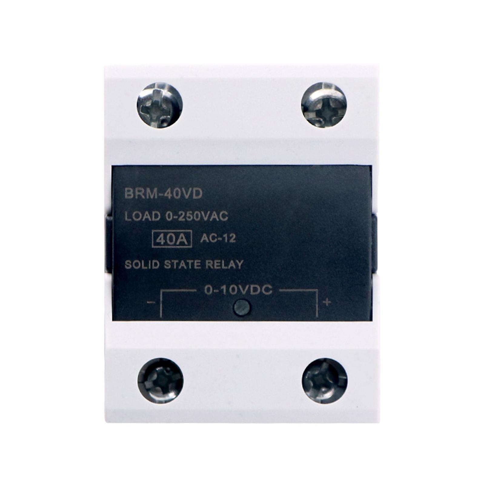 Sinknap Brm-40vd 40a 0-10v Dc Input 0-250v Ac Load Solid State Relay Voltage Regulator