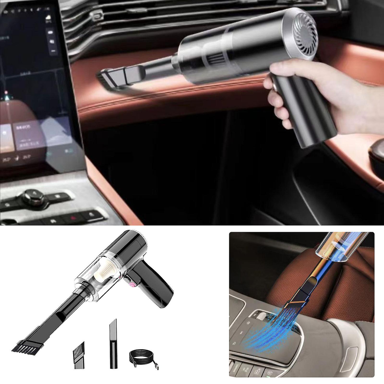 Kakanwo Vacuum Cleaner Car Vacuum Cleaner Powerful Handheld Vacuum Cleaner Black