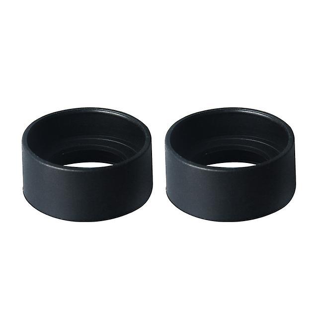 2 Pcs/set 34mm Diameter Rubber Eyepiece Eye Cups Eye Shields Protection For Stereo Microscope Binoculars Telescopes Eyepiece 1set 2pcs