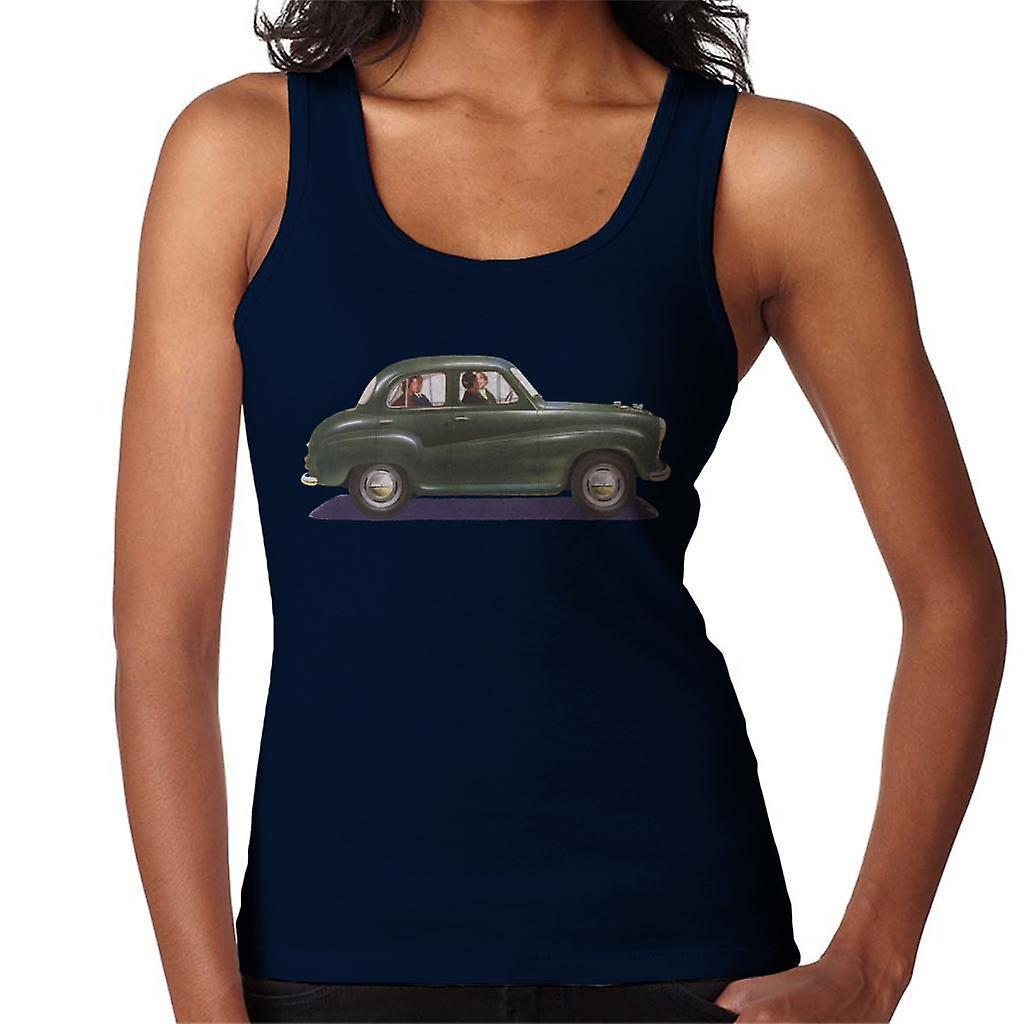 Austin A35 Green British Motor Heritage Women's Vest Navy Blue XX-Large