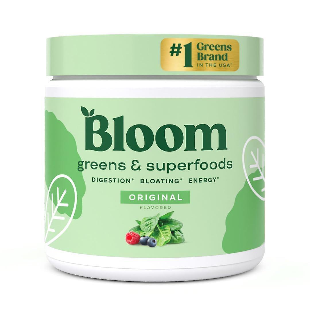 Bloom nutrition greens and superfoods powder for digestive 30 svg, original