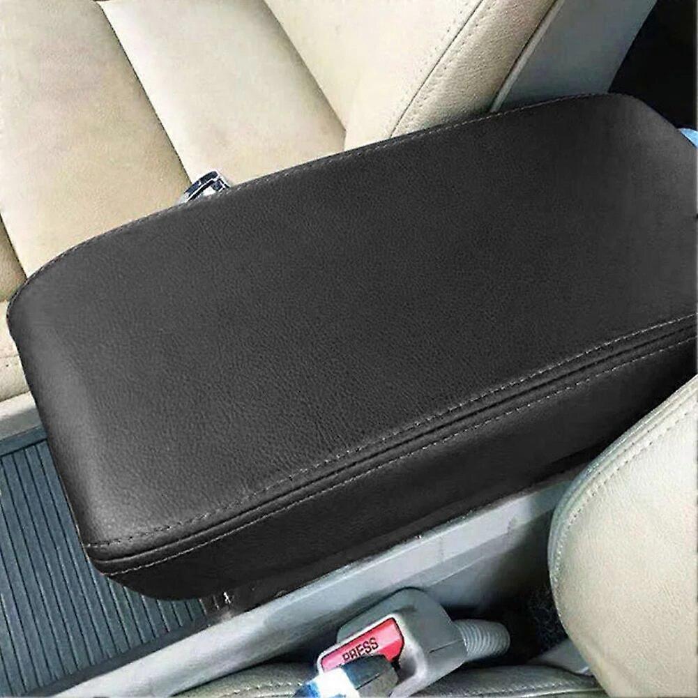 Redkid PU Leather Car Armrest Cover Trim Center Console Lid Car Accessories For Honda Civic 8 MK8 Sedan 2006 2007 2008 2009 2010 2011 Black   Black...